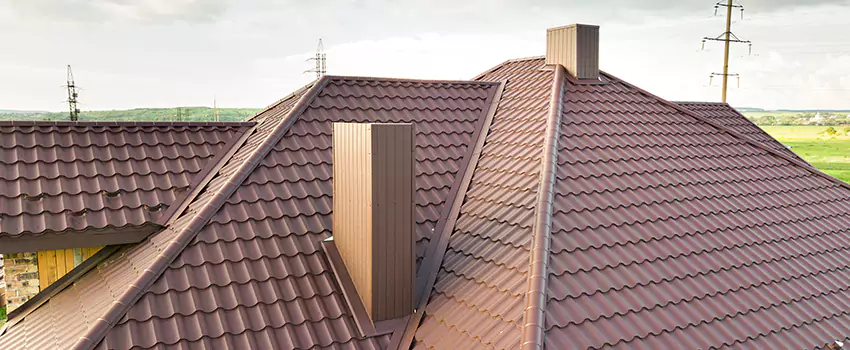 Residential Chimney Flashing Restoration in Syosset, NY