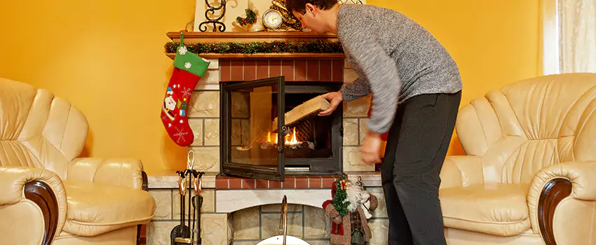 Gas to Wood-Burning Fireplace Conversion Services in Syosset, New York