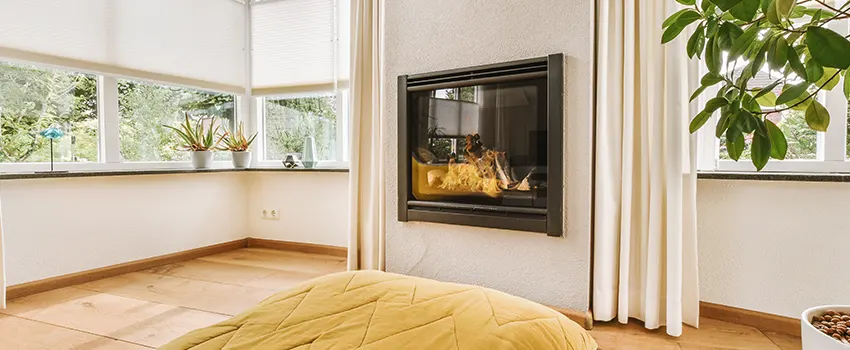 Residential Fireplace Ceramic Glass Installation in Syosset, NY