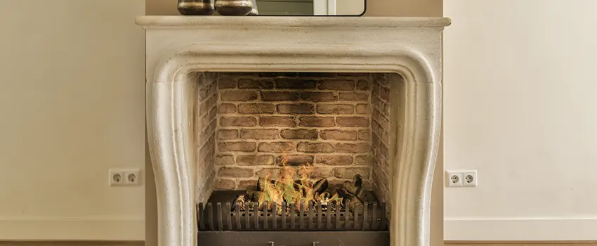 Vintage-style Fireplace Redesign in Syosset, New York