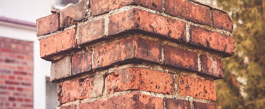 Cracked Chimney Bricks Repair Cost in Syosset, New York