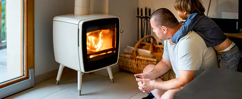Pacific Energy Zero-Clearance Fireplace Replacement in Syosset, NY